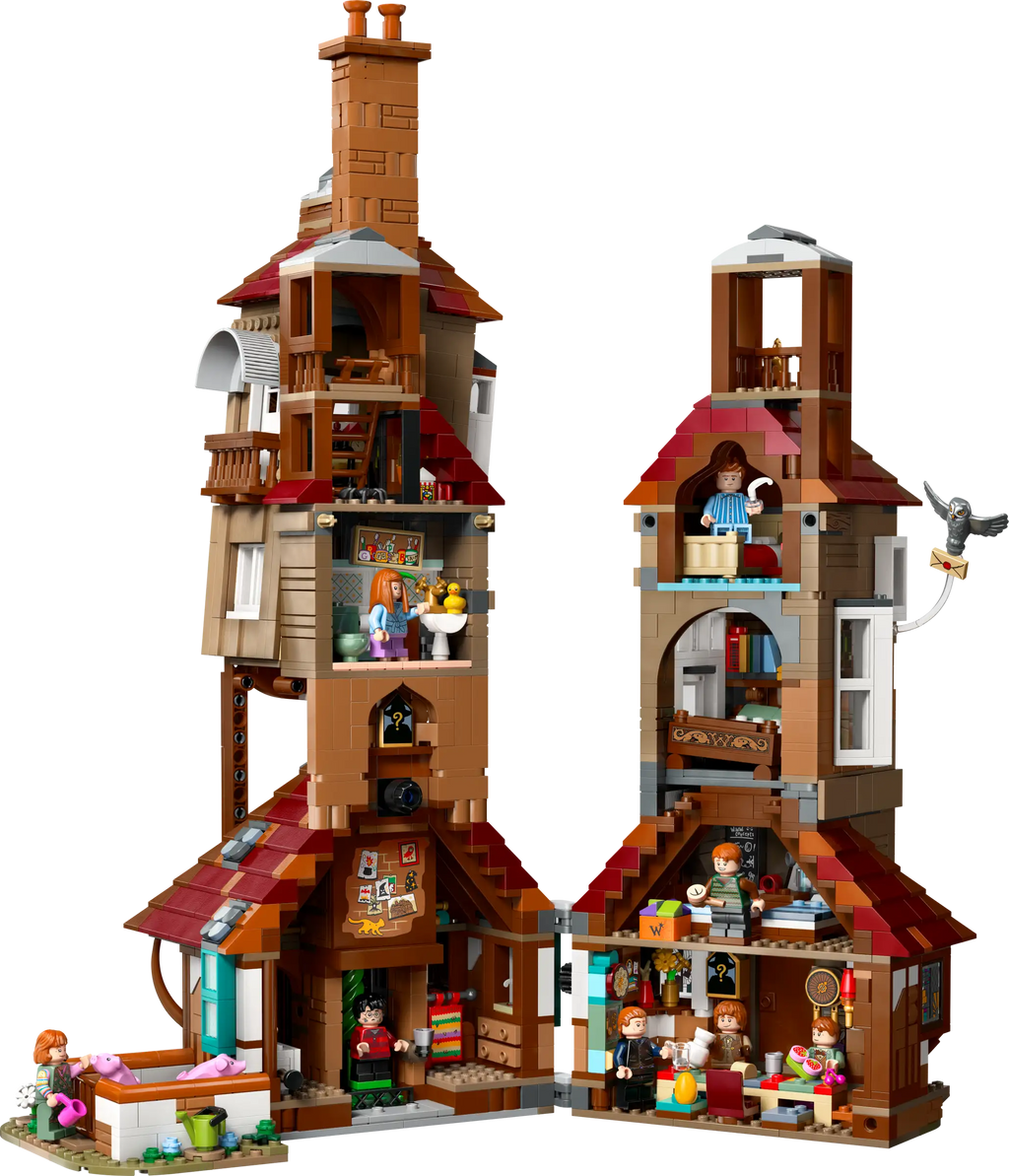 Compatible - Harry Potter - 76437 - The Burrow - Collector's Edition - 2405 Pieces