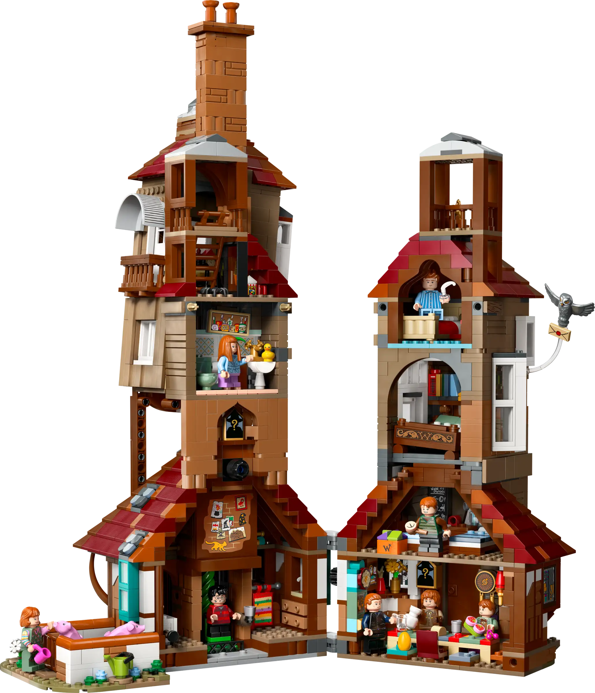 Compatible - Harry Potter - 76437 - The Burrow - Collector's Edition - 2405 Pieces