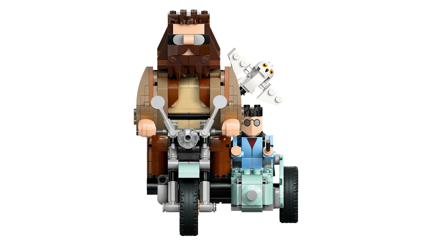 Compatible - 76443 - Harry Potter - Hagrid & Harry's Motorcycle Ride - 617 Pieces
