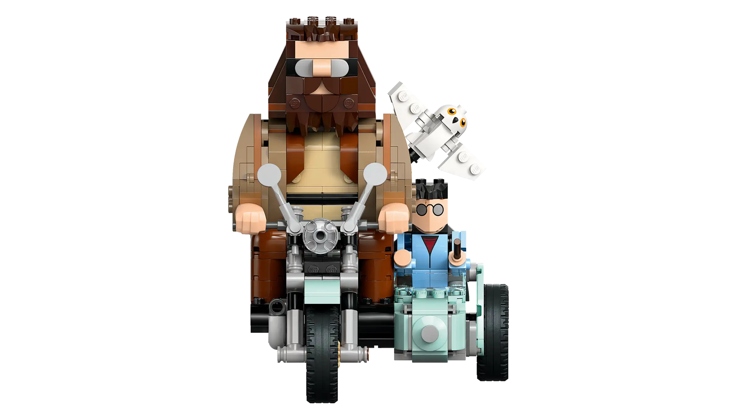 Compatible - Harry Potter - 76443 - Hagrid & Harry's Motorcycle Ride - 617 Pieces