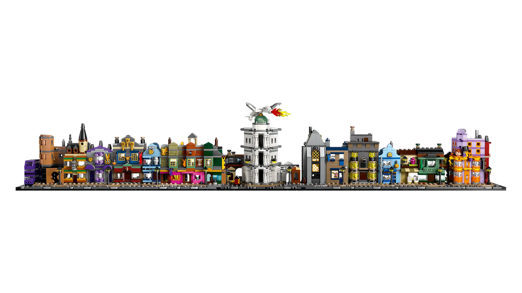 Compatible - Harry Potter - 76444 - Diagon Alley Wizarding Shops - 2750 Pieces