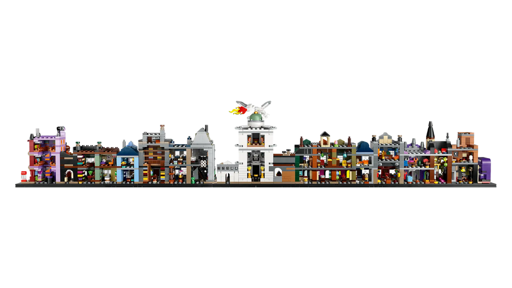 Compatible - Harry Potter - 76444 - Diagon Alley Wizarding Shops - 2750 Pieces