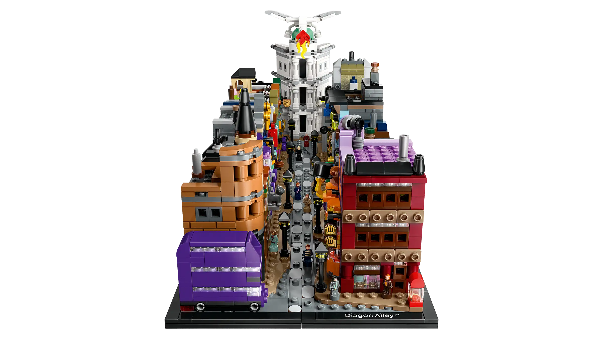 Compatible - Harry Potter - 76444 - Diagon Alley Wizarding Shops - 2750 Pieces