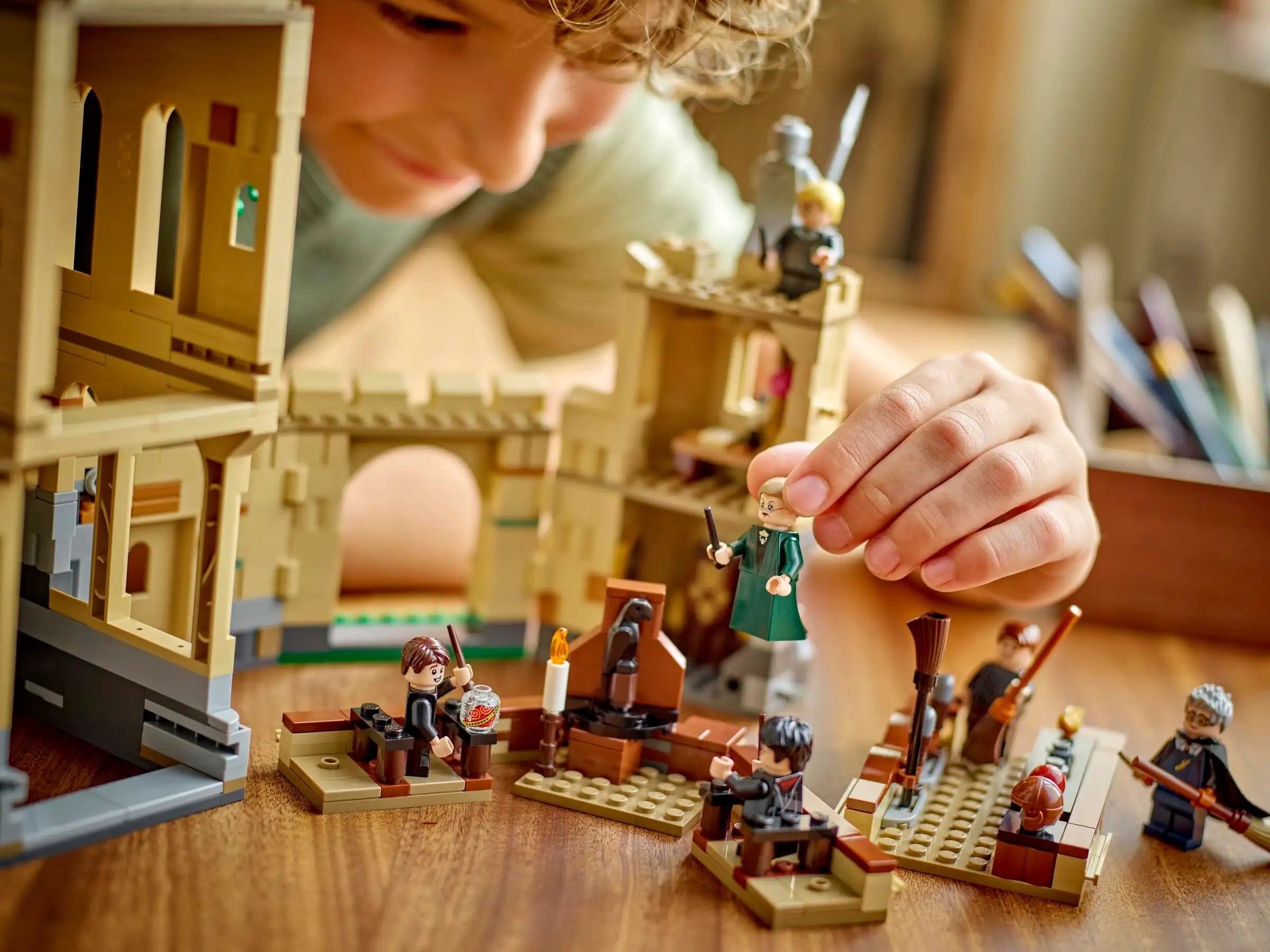 Compatible - Harry Potter - 76447 - Hogwarts Castle - Flying Lessons - 651 Pieces