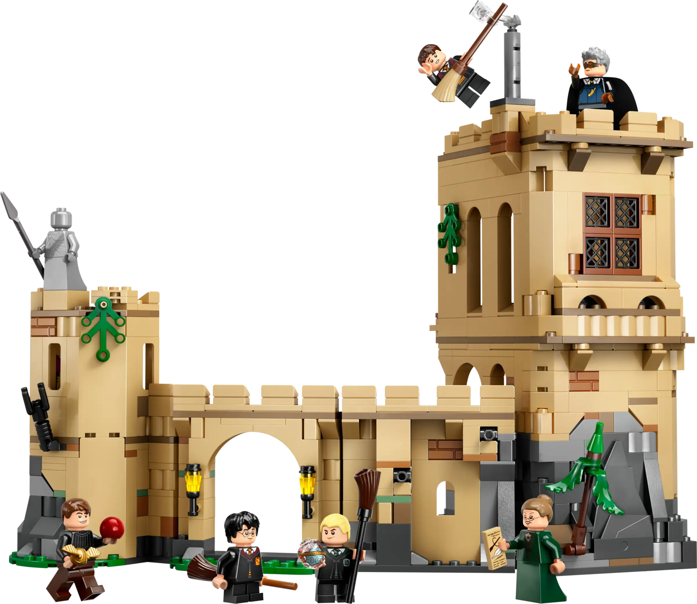 Compatible - Harry Potter - 76447 - Hogwarts Castle - Flying Lessons - 651 Pieces