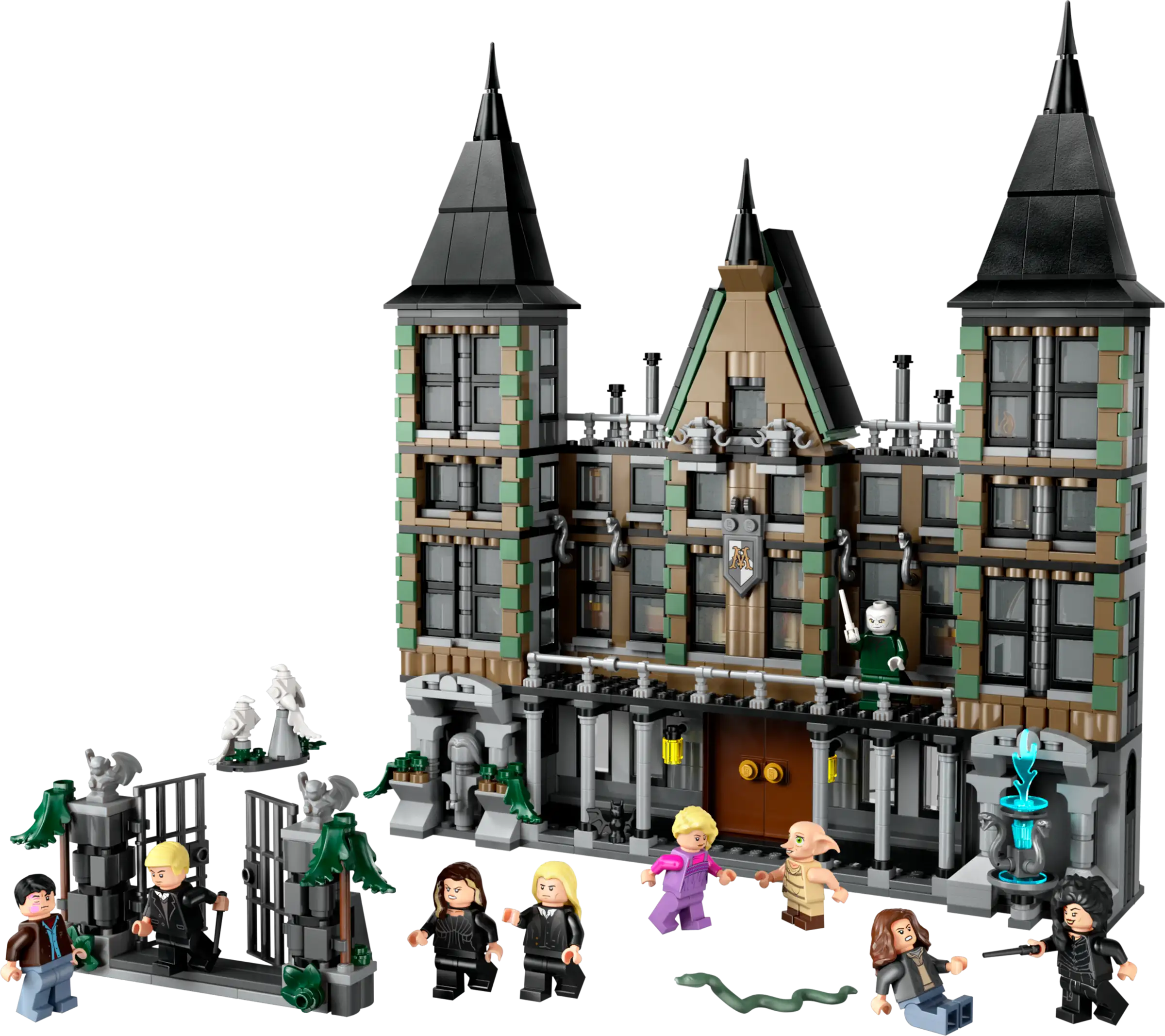 Compatible - Harry Potter - 76453 - The Malfoy Manor - 1601 Pieces
