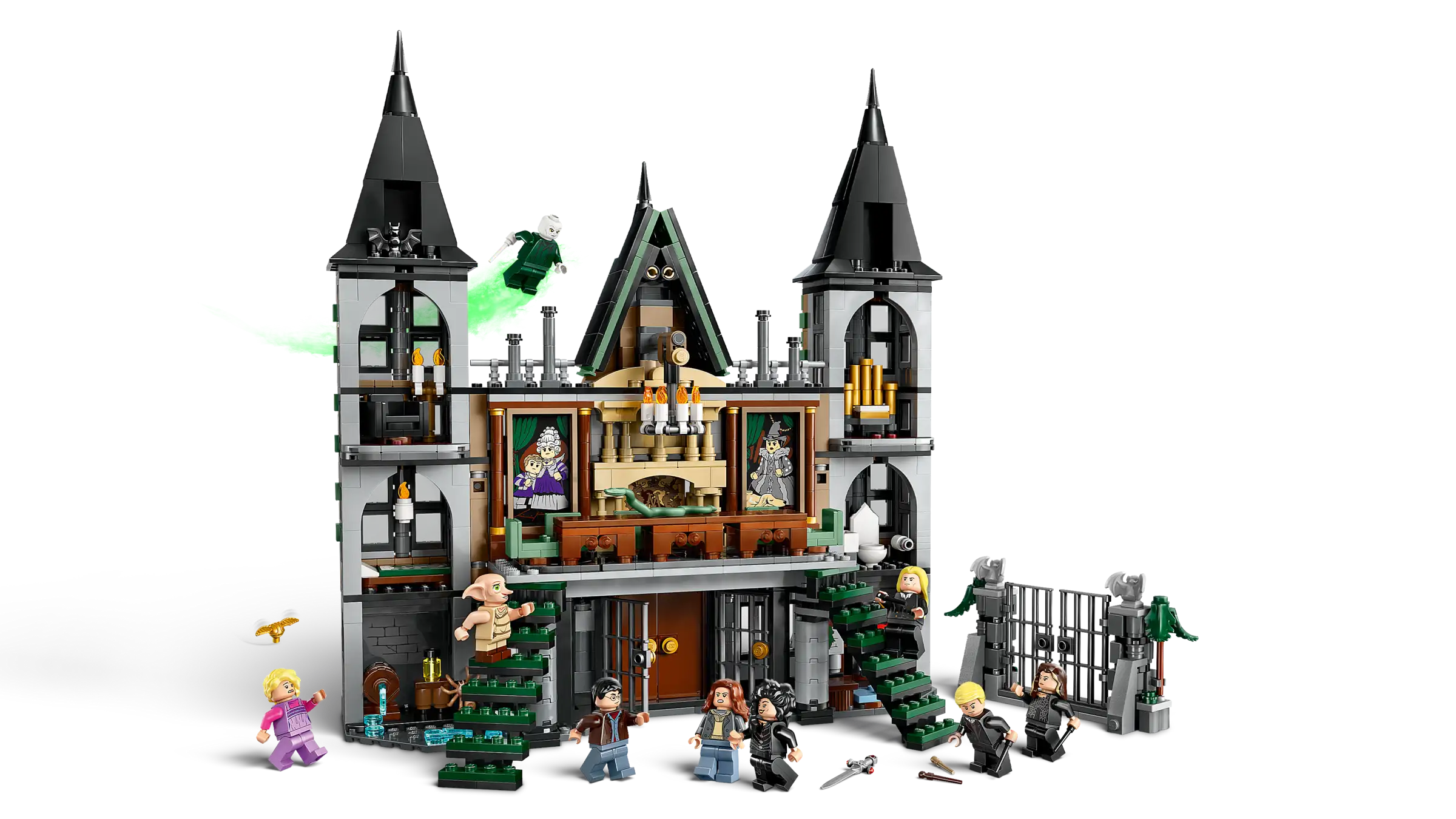 Compatible - Harry Potter - 76453 - The Malfoy Manor - 1601 Pieces
