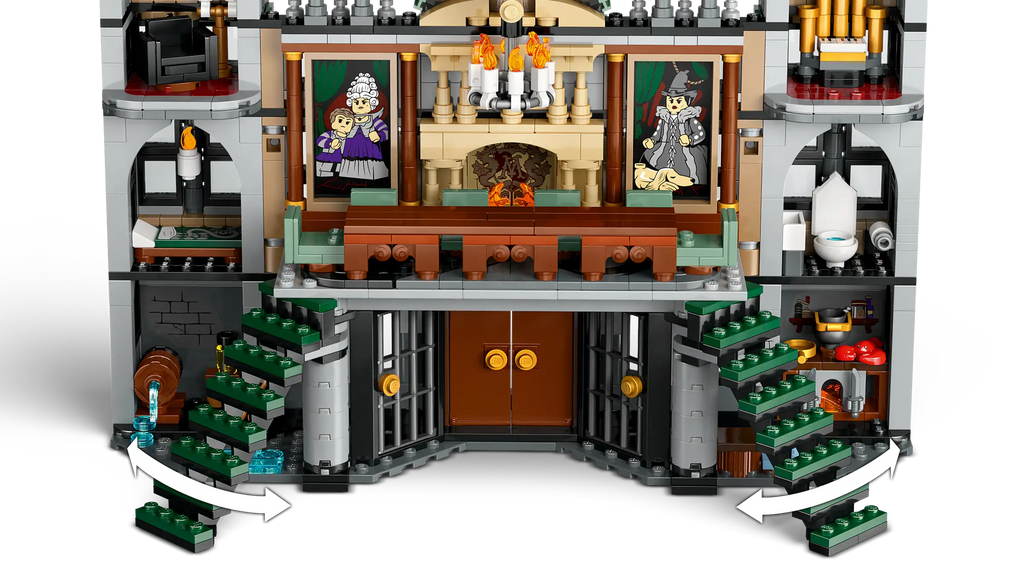 Compatible - Harry Potter - 76453 - The Malfoy Manor - 1601 Pieces