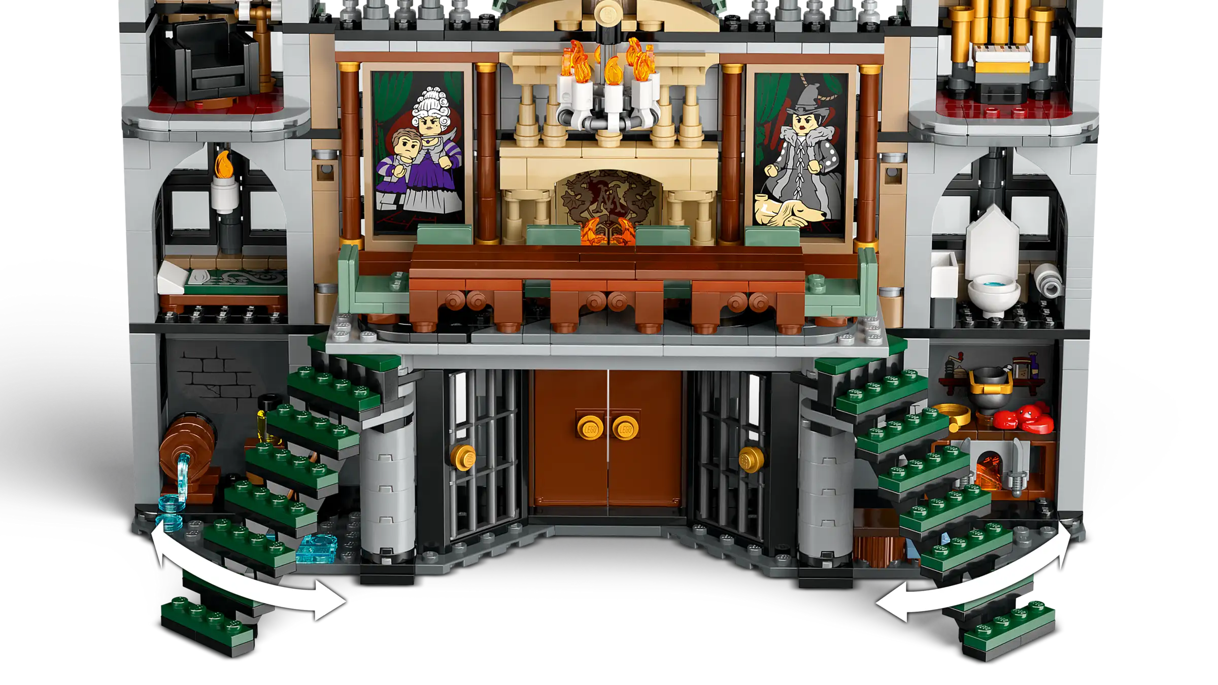 Compatible - Harry Potter - 76453 - The Malfoy Manor - 1601 Pieces