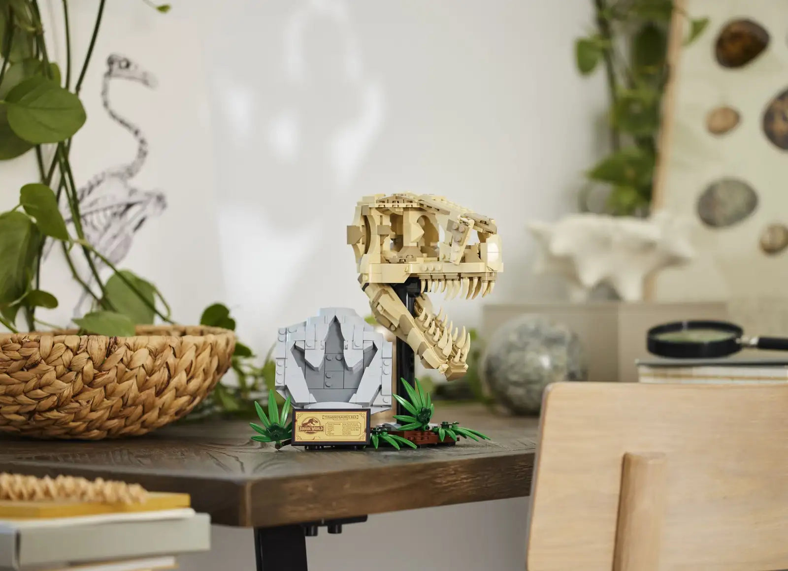 Compatible - Jurassic World - 76964 - T. rex Dinosaur Fossils: Skull - 577 Pieces