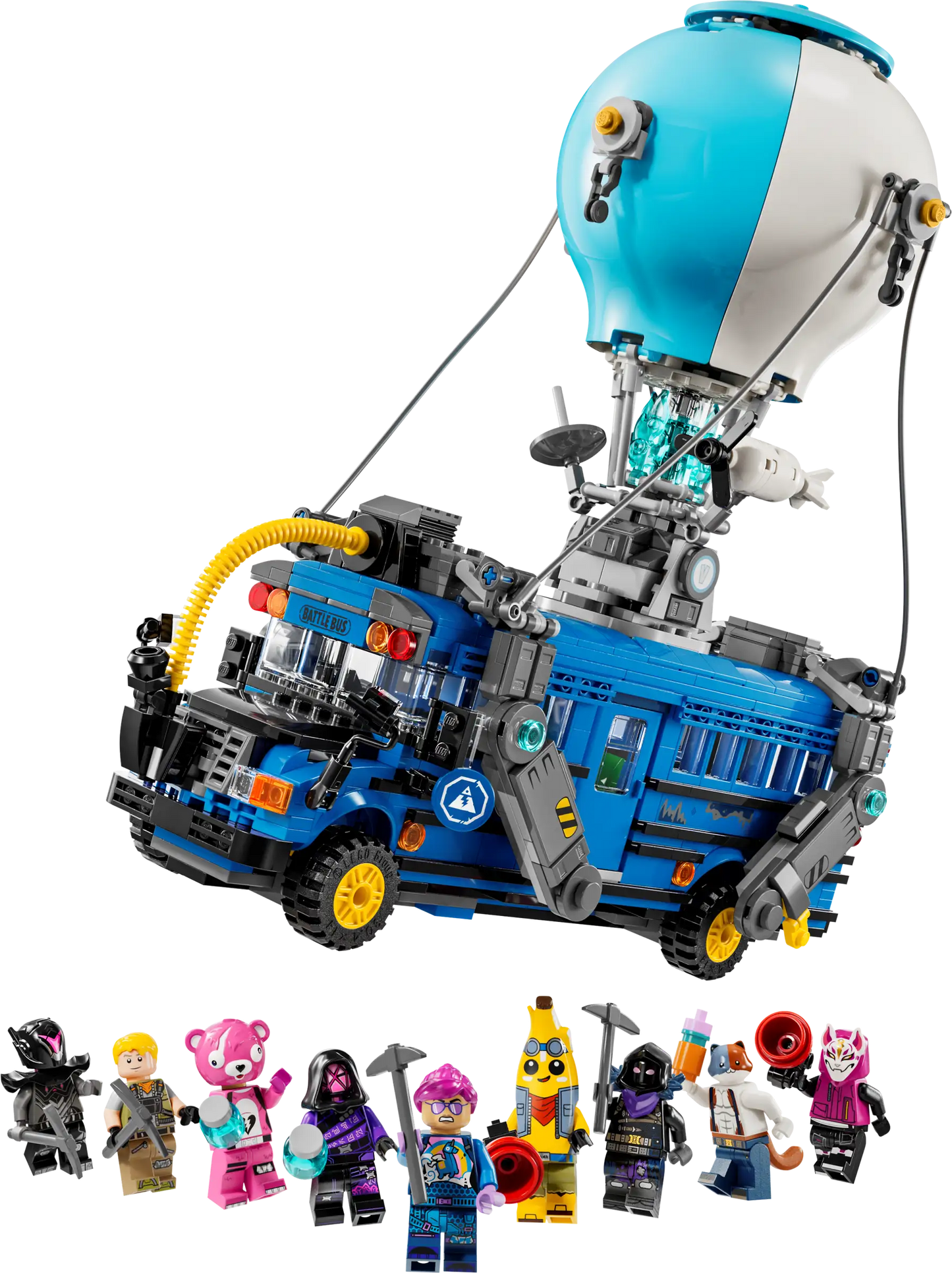 Compatible - 77073 - Fortnite - Battle Bus - 954 Pieces