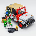 Compatible - 77984 - Jurassic Park Jeep Wrangler - 1924 Pieces