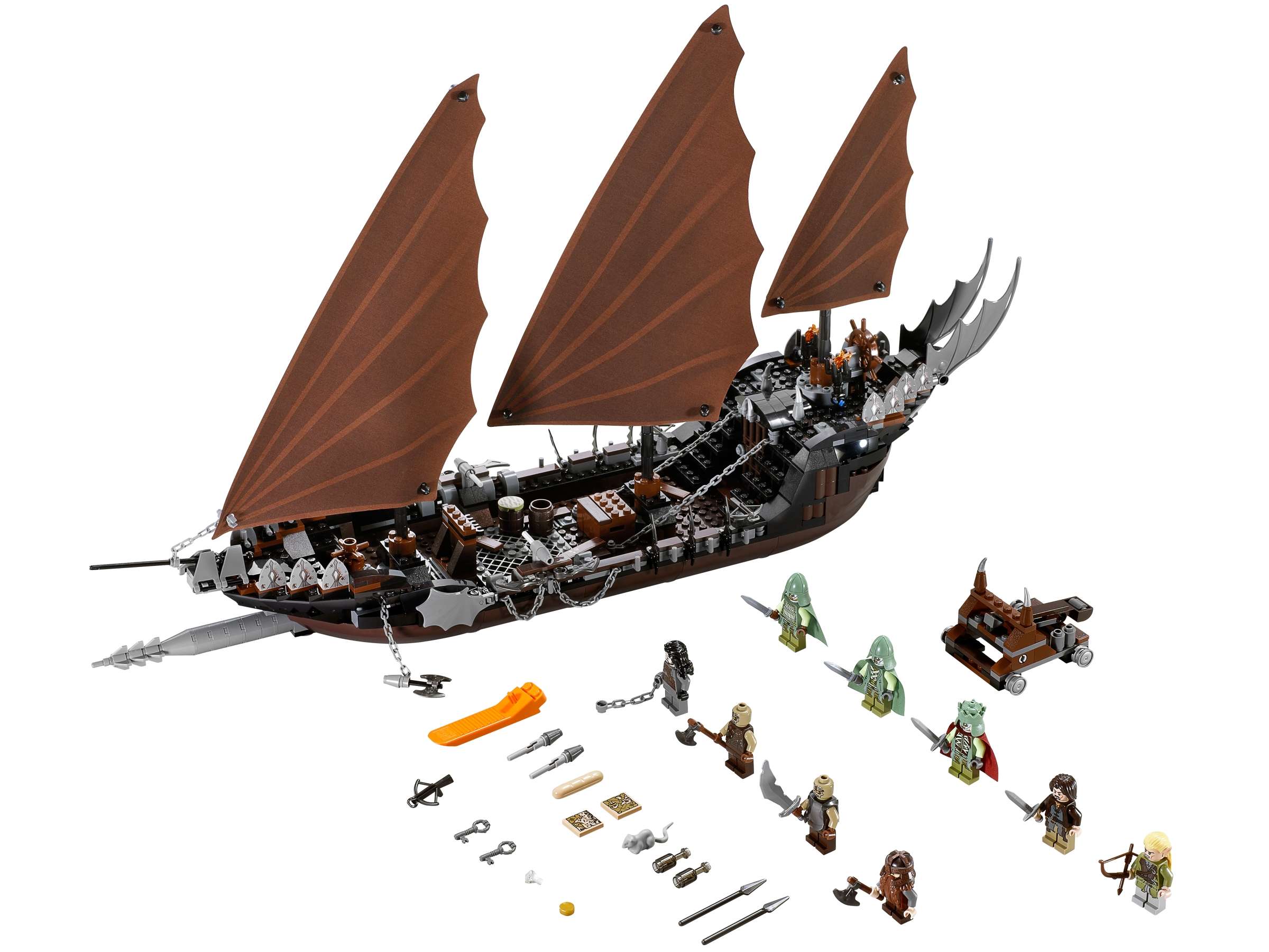 Compatible - The Lord of the Rings - 79008 - Pirate Ship Ambush - 756 Pieces