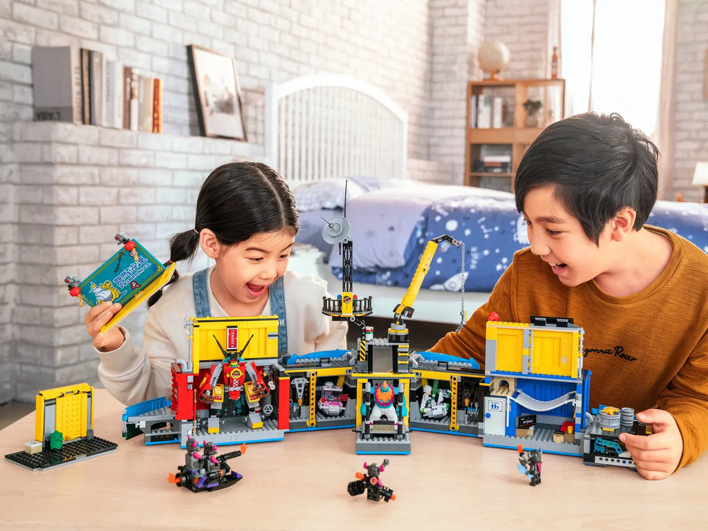 Compatible - Monkie Kid - 80013 - Team Secret HQ - 1959 Pieces