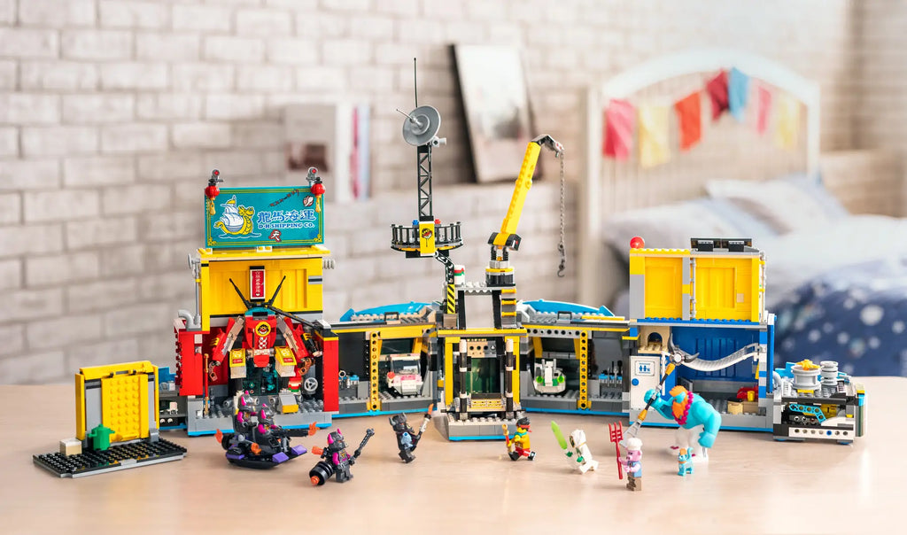 Compatible - Monkie Kid - 80013 - Team Secret HQ - 1959 Pieces