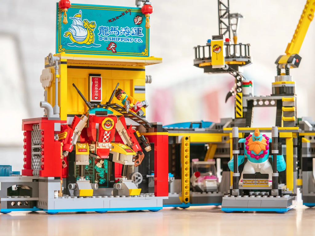 Compatible - Monkie Kid - 80013 - Team Secret HQ - 1959 Pieces