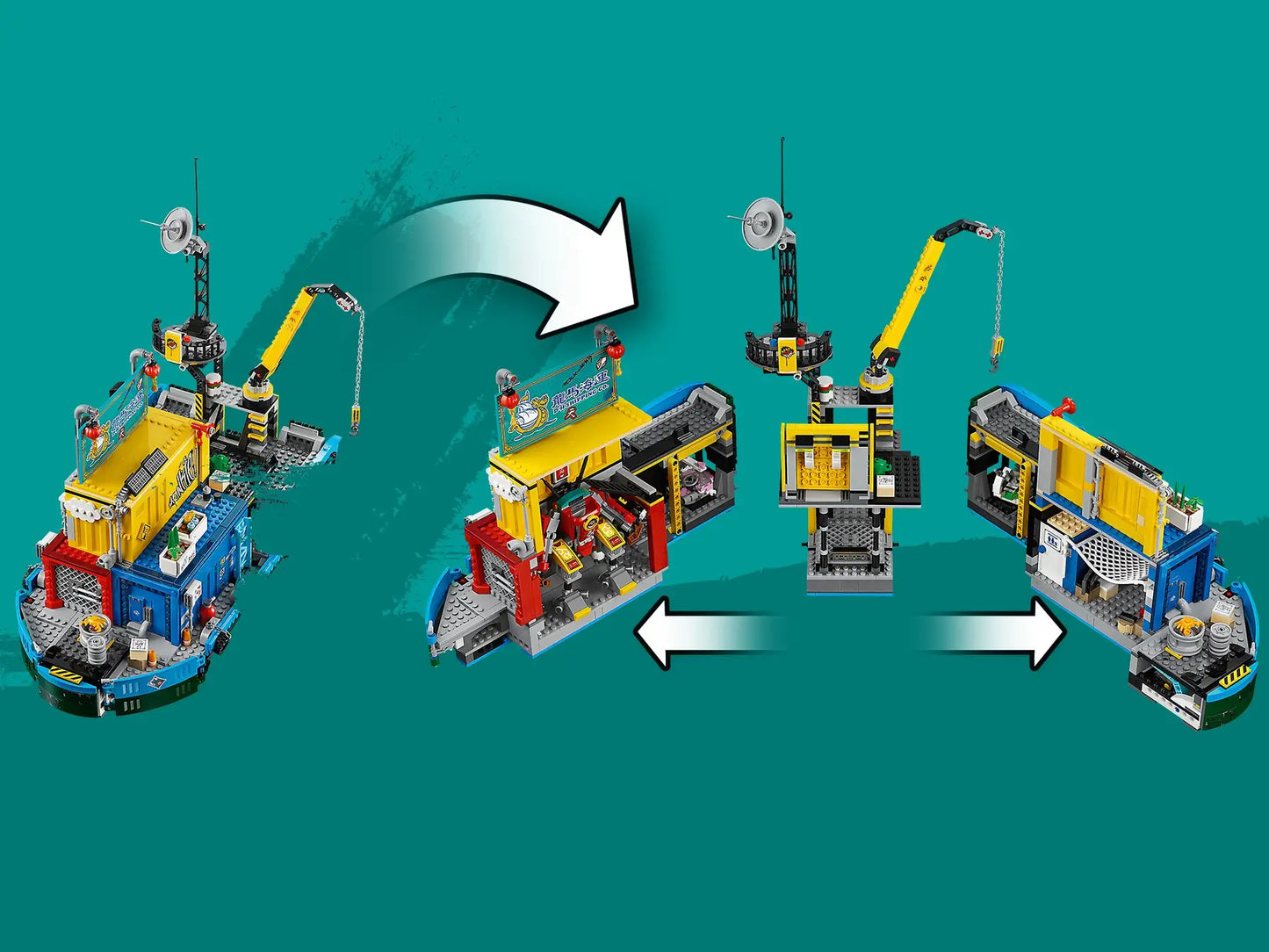 Compatible - 80013 - Monkie Kids - Team Secret HQ - 1959 Pieces