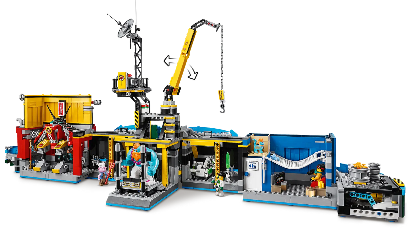 Compatible - 80013 - Monkie Kids - Team Secret HQ - 1959 Pieces