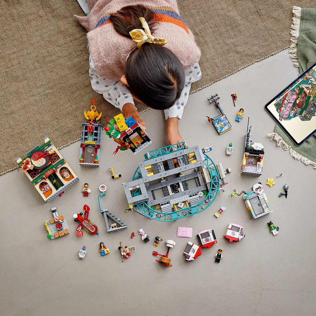 Compatible - Monkie Kid - 80036 - The City of Lanterns - 2187 Pieces