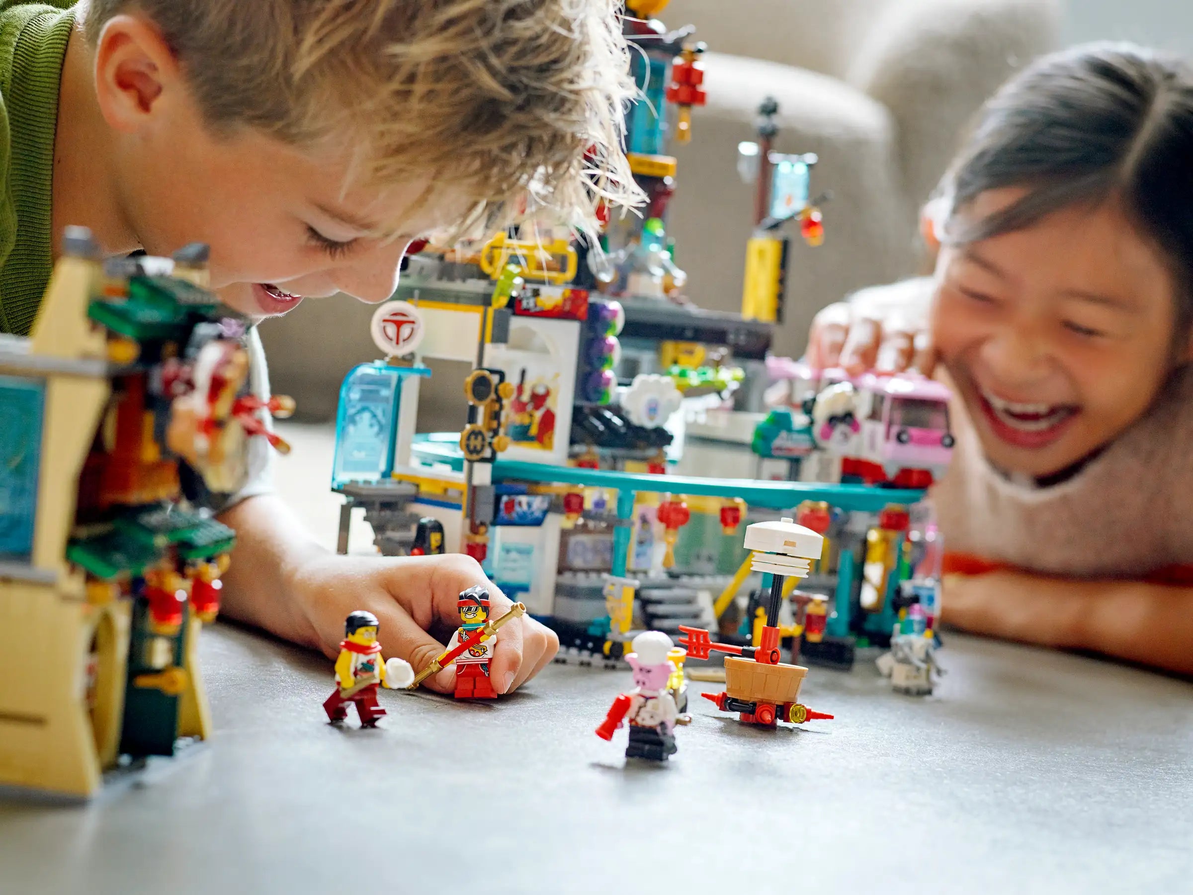 Compatible - Monkie Kid - 80036 - The City of Lanterns - 2187 Pieces