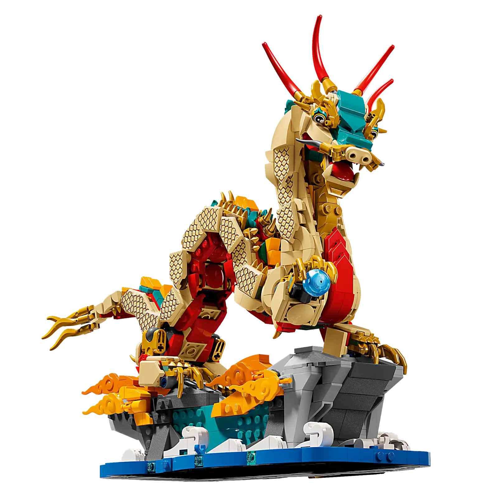 Compatible - Others - 80112 - Auspicious Dragon - 1171 Pieces