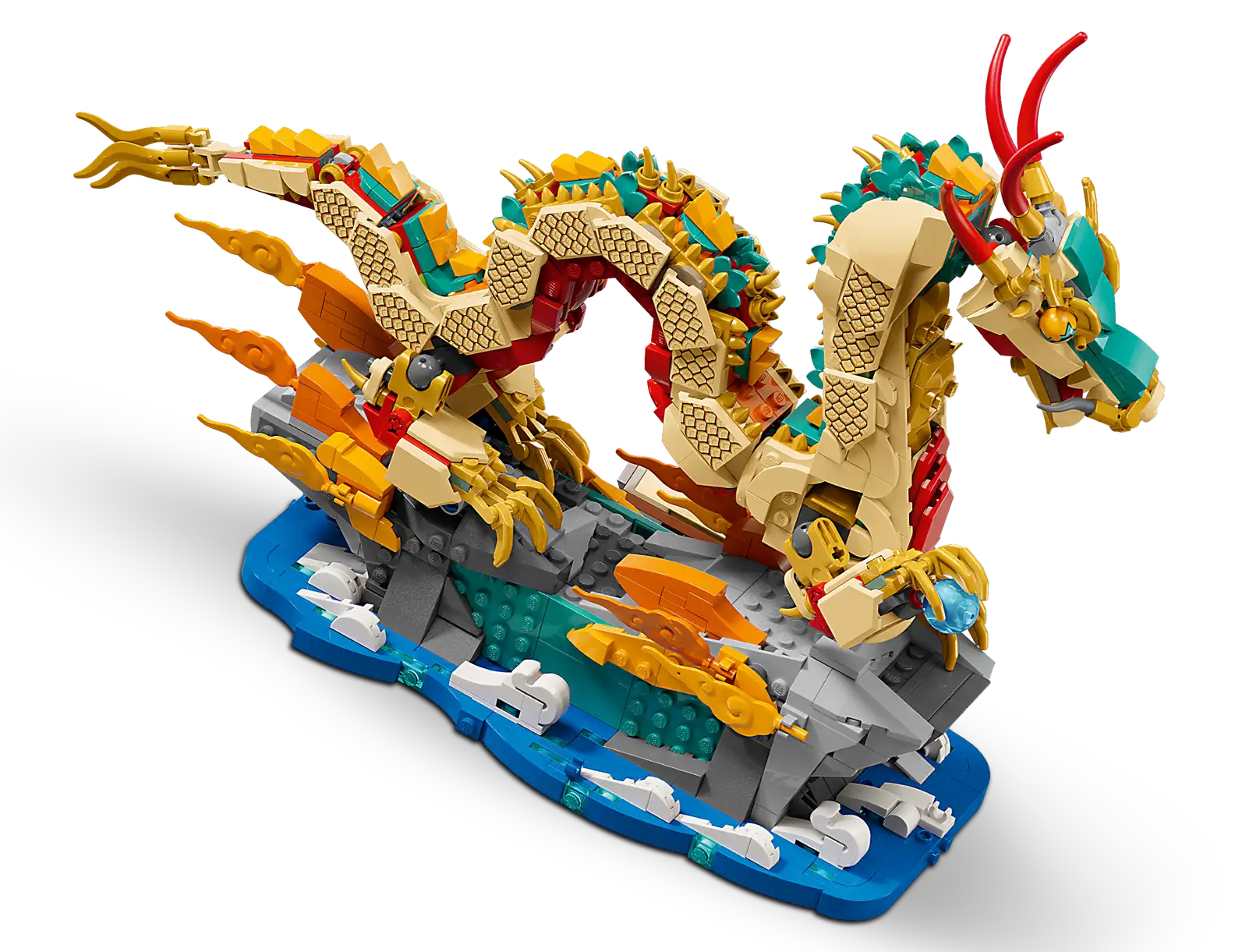 Compatible - Others - 80112 - Auspicious Dragon - 1171 Pieces