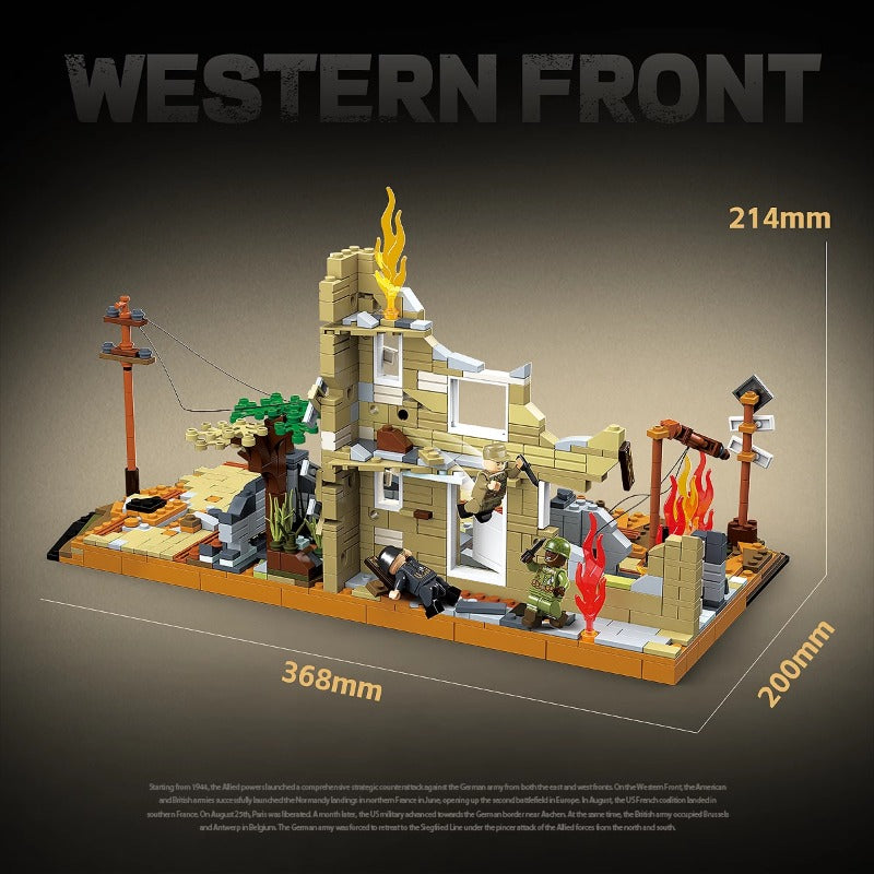 Quan Guan - 100280 - Western Battle Front - 1145 Pieces