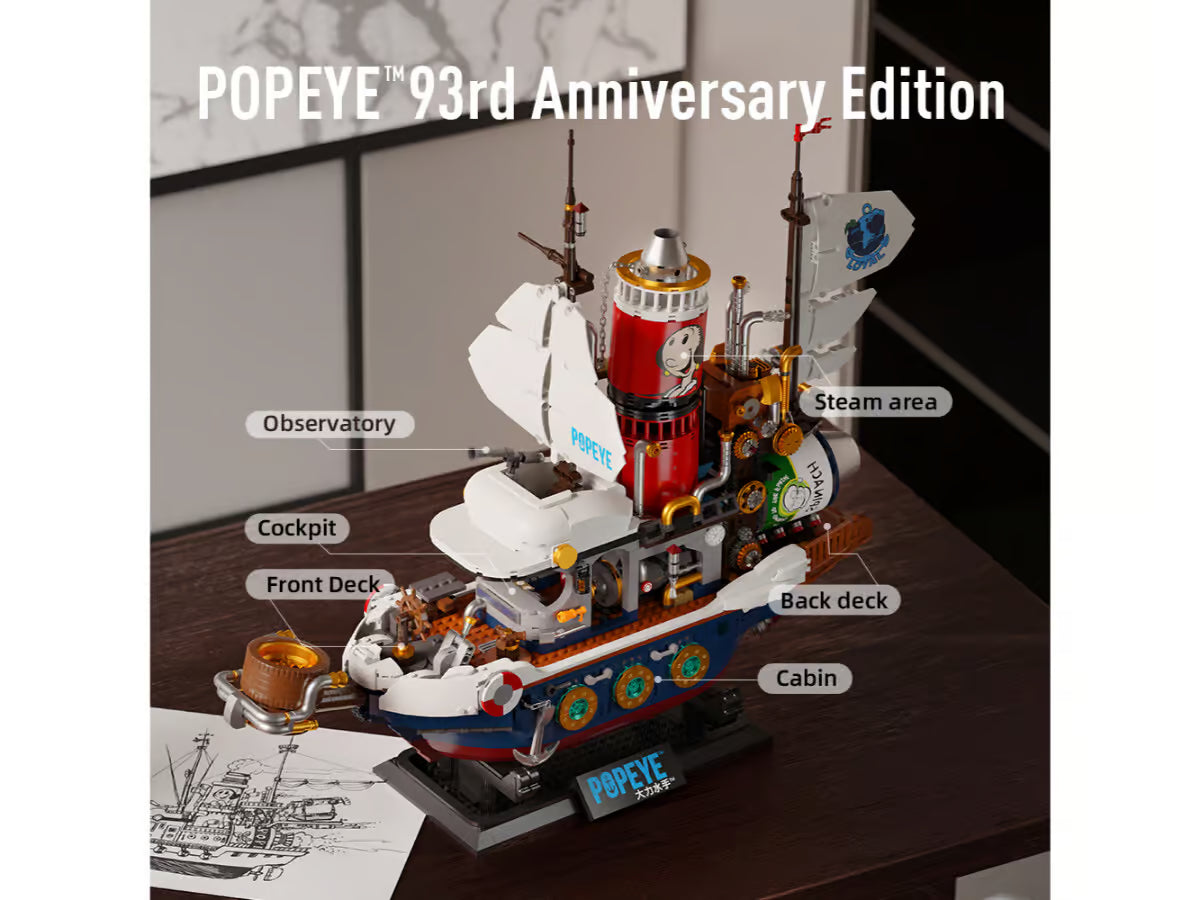 Pantasy - 86402 - Popeye's Steamship - 2501 Pieces