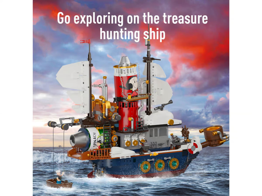 Pantasy - 86402 - Popeye's Steamship - 2501 Pieces