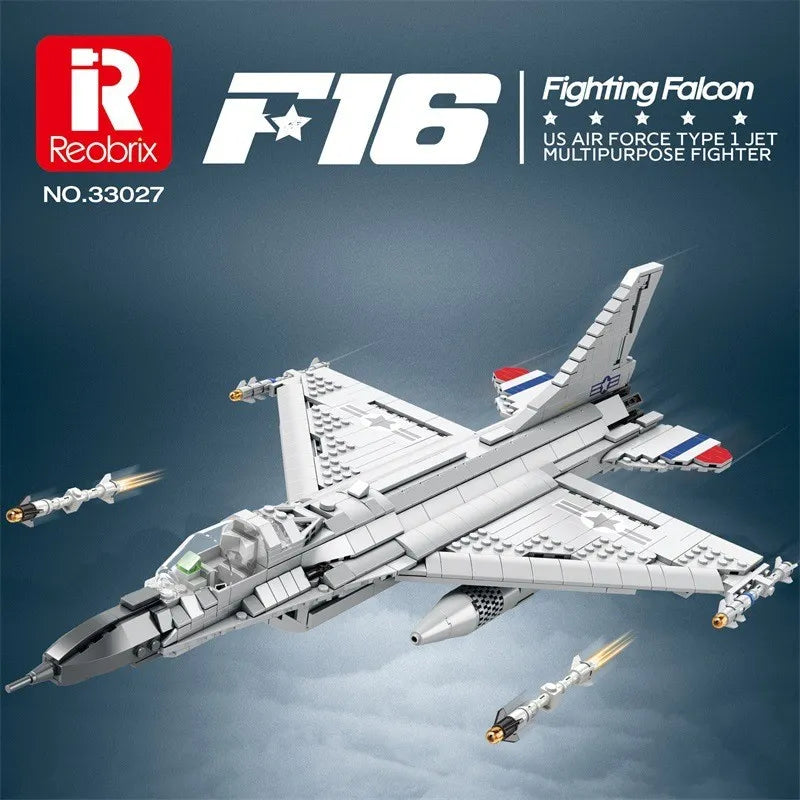 Reobrix - 33027 - F-16 Falcon - 1,427 pieces