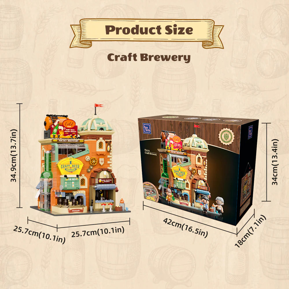 Pantasy - 85023 - Craft Brewery - 3300 Pieces