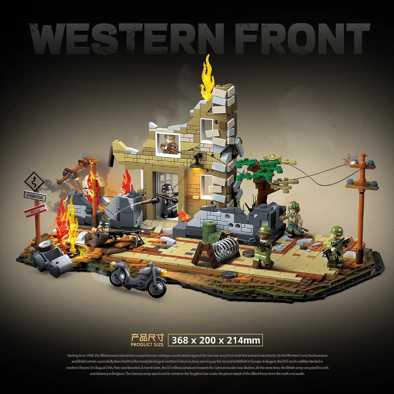 Quan Guan - 100280 - Western Battle Front - 1145 Pieces