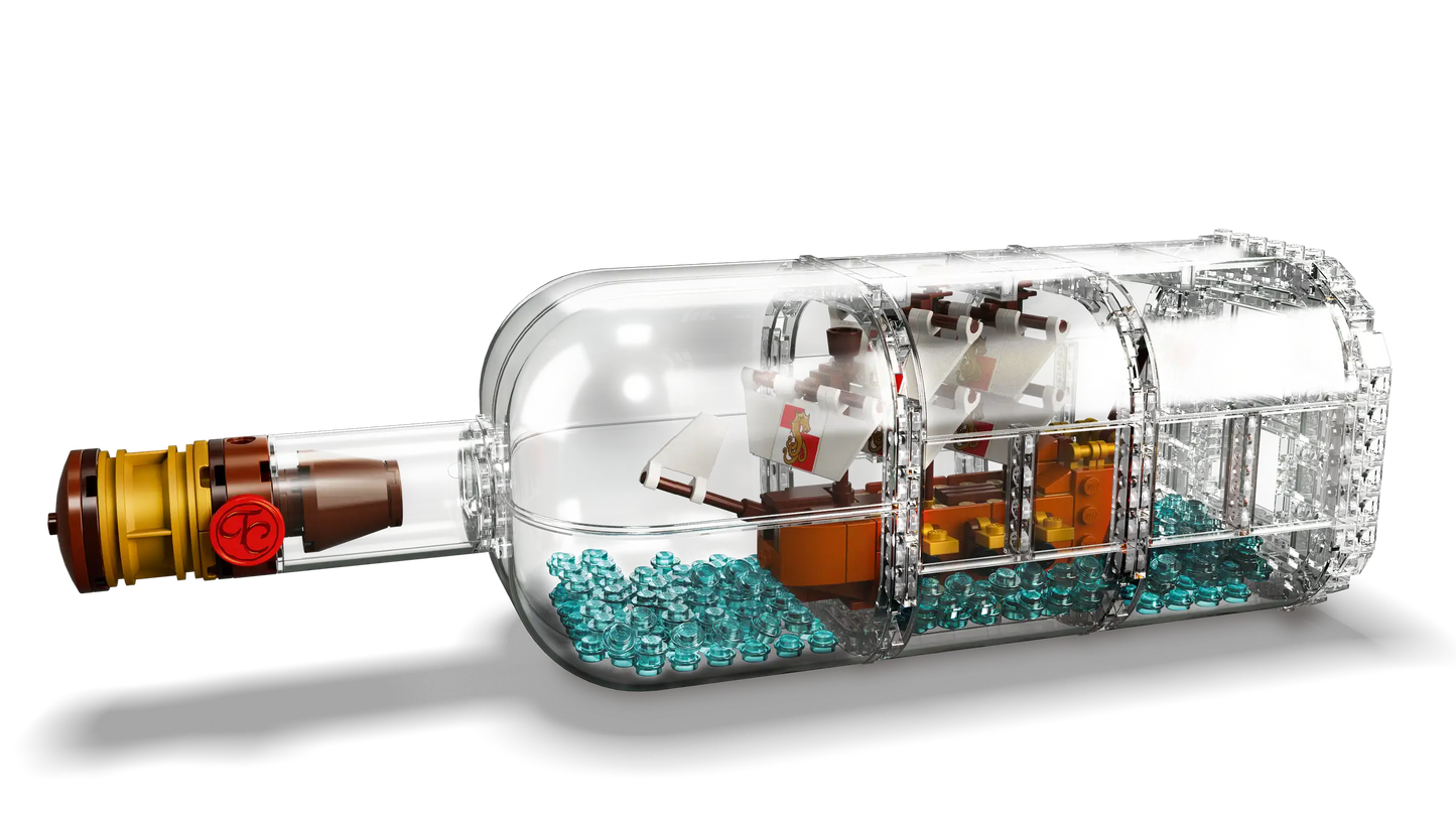 Compatible Ship In A Bottle