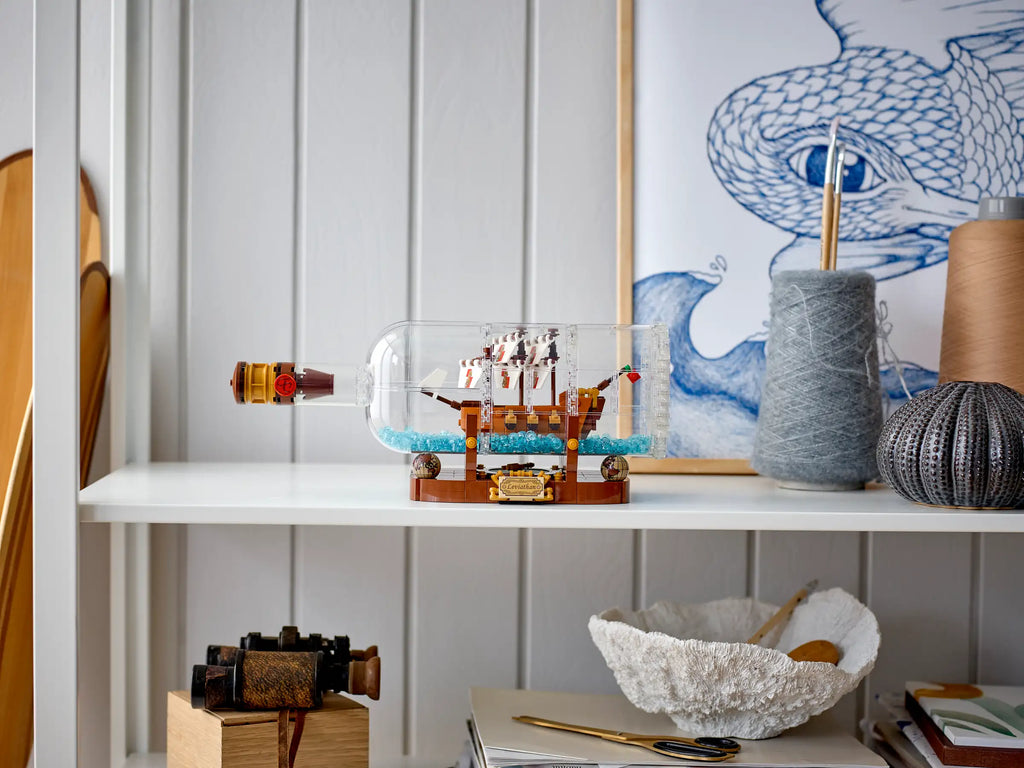 Compatible - IDEAS - 92177 - Ship In A Bottle - 962 Pieces