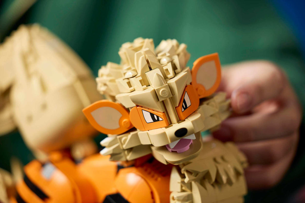 Compatible - Pokémon - 72160 - Arcanine - 1190 Pieces