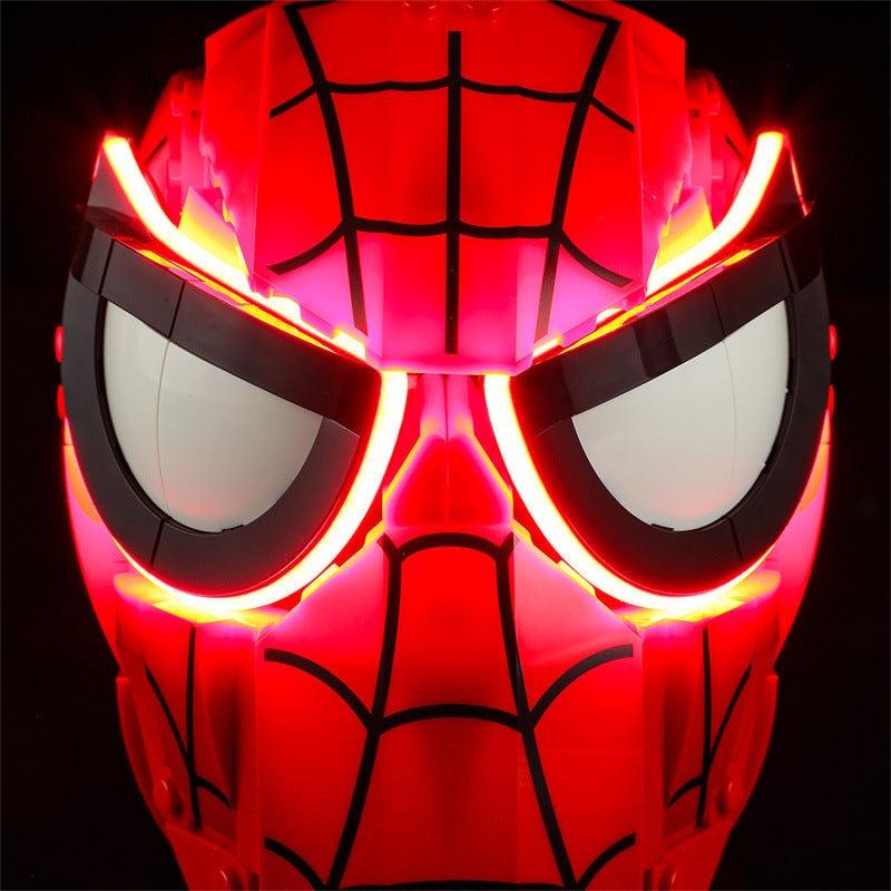 Compatible - Marvel - 76285 - Spider-Man's Mask - 487 Pieces