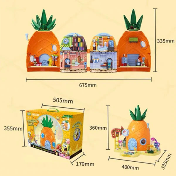 Area X - AB0032 - SpongeBob SquarePants - Pineapple House - Ultimate Edition - 1284 Pieces