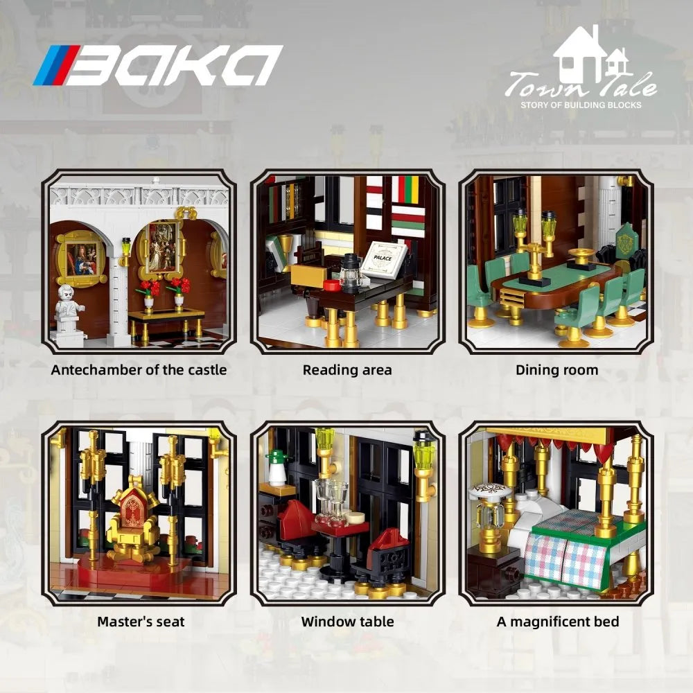 BAKA - 33221 - Luxurious Grand Palace - 11930 Pieces