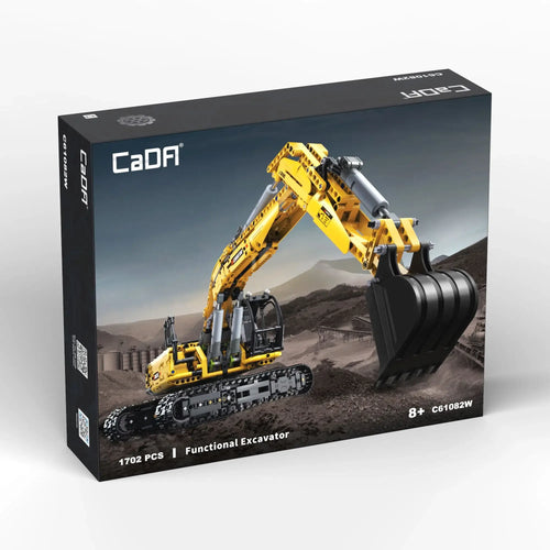 CaDA - C61082W - Master Series - Fully Functional Excavator - 1702 Pieces