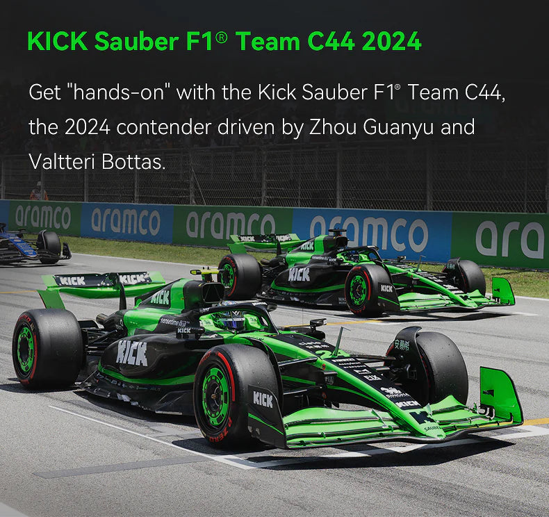 CaDA - C64010 - Master Series - Kick Sauber F1 - 2553 Pieces (Group Order Discount Not Applicable)