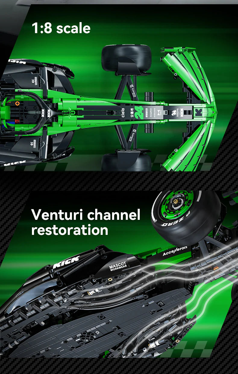 CaDA - C64010 - Master Series - Kick Sauber F1 - 2553 Pieces (Group Order Discount Not Applicable)