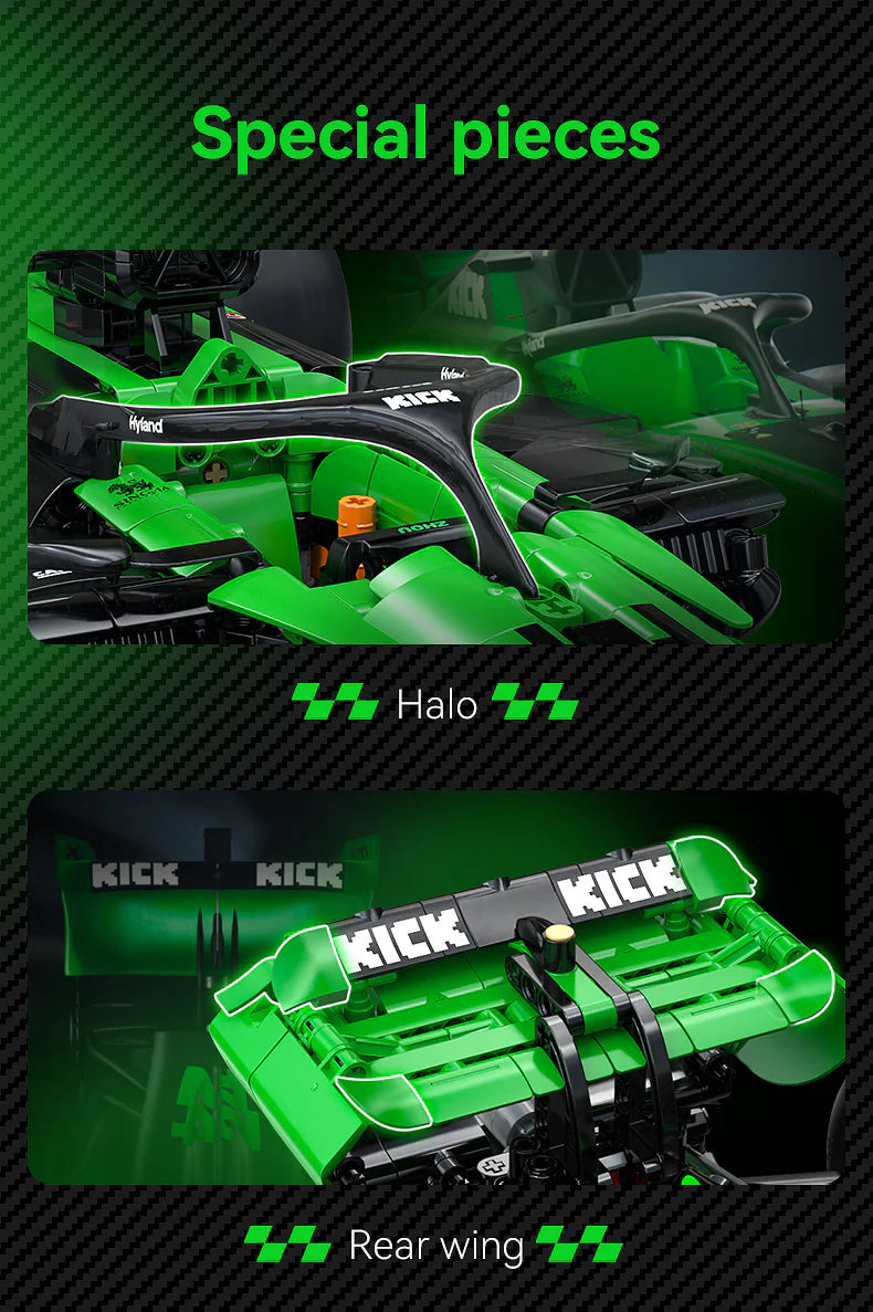 CaDA - C64010 - Master Series - Kick Sauber F1 - 2553 Pieces (Group Order Discount Not Applicable)