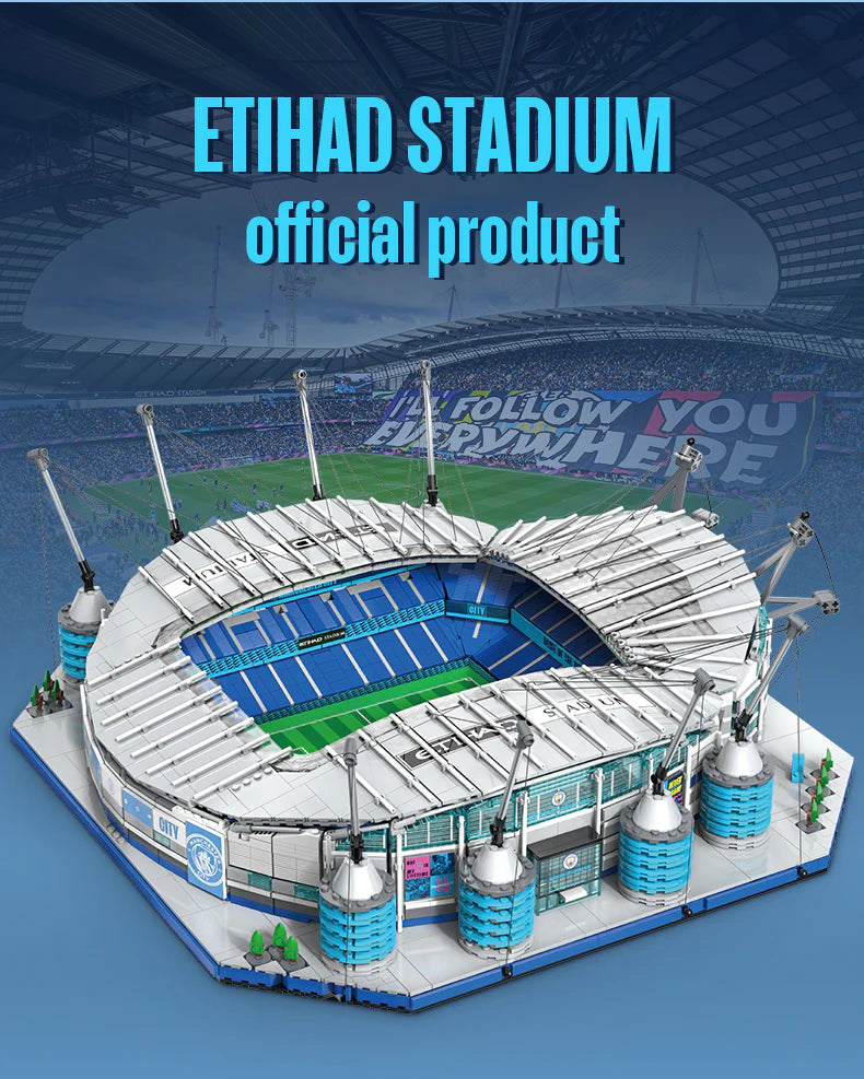CaDA - C66022 - Manchester City - Etihad Stadium - 4473 Pieces (Group Order Discount Not Applicable)