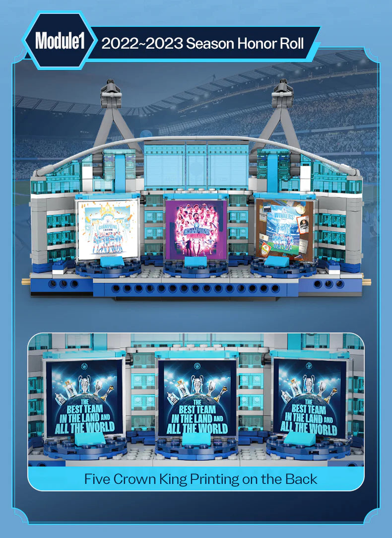 CaDA - C66022 - Manchester City - Etihad Stadium - 4473 Pieces