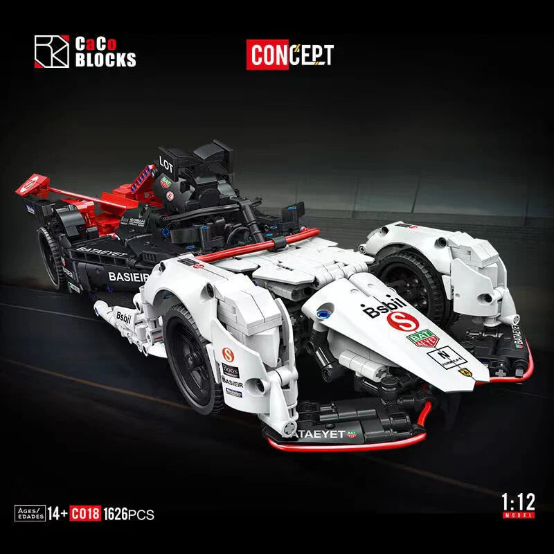 CACO - C018 - Formula E - Porsche 99X Electric - 1626 Pieces