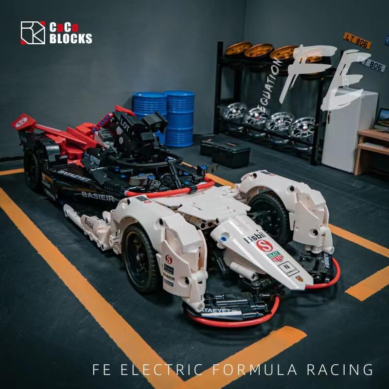 CACO - C018 - Formula E - Porsche 99X Electric - 1626 Pieces