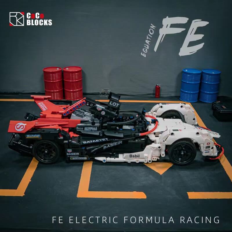 CACO - C018 - Formula E - Porsche 99X Electric - 1626 Pieces