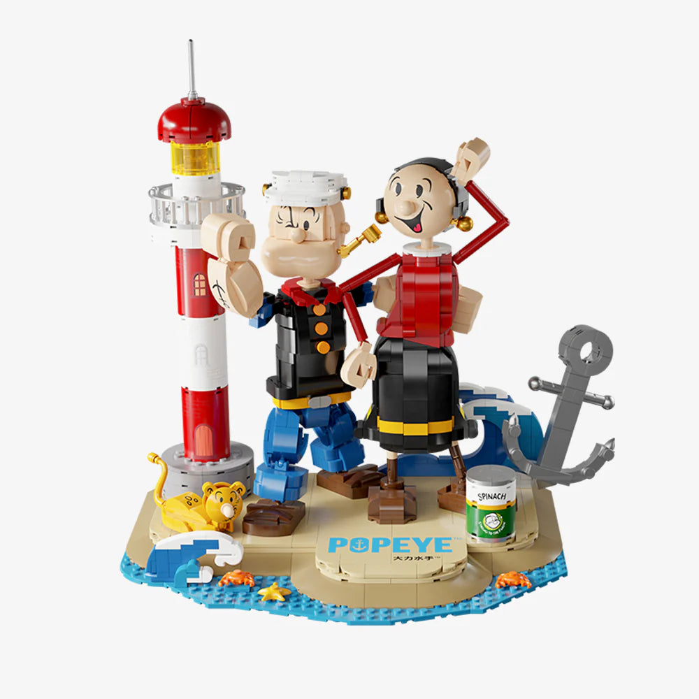 Pantasy - 86401 - Popeye And Olive Oyl - 1209 Pieces