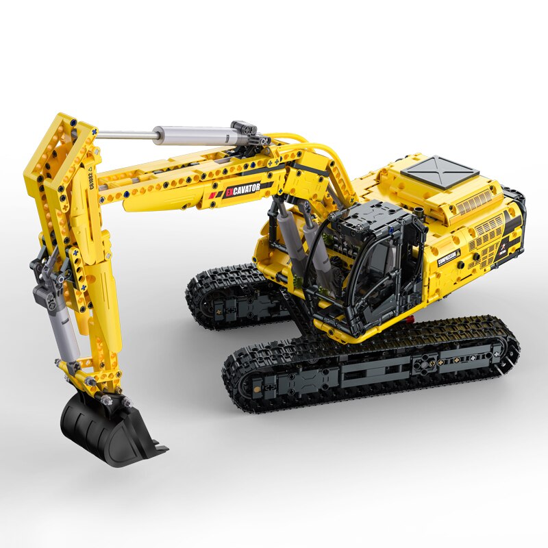 CaDA - C61082 - Master Series - Fully Functional Excavator - 1702 Pieces