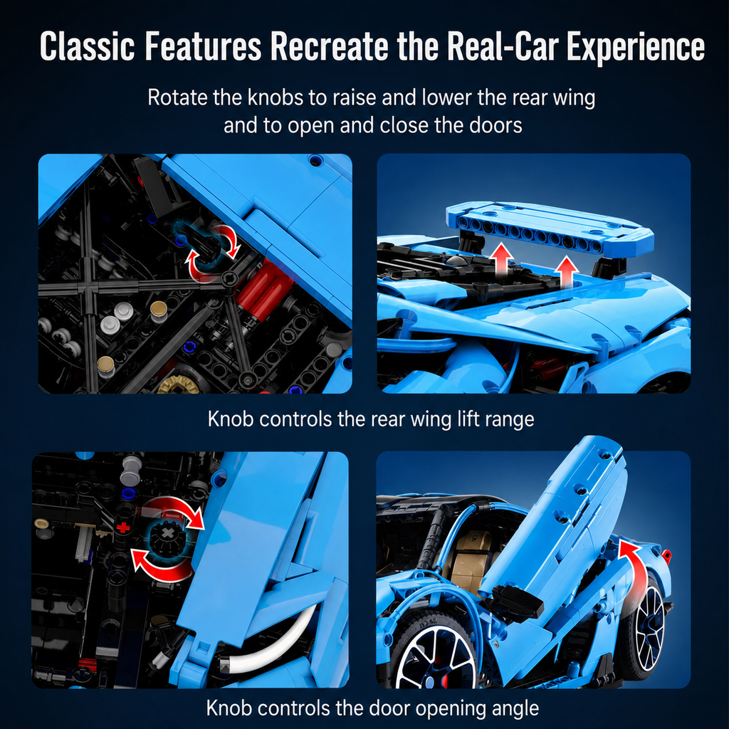 CaDA - C61041 - Master Series - Lamborghini Centenario - 3842 Pieces